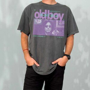 Retro Oldboy T-Shirt, Vintage 2003 South Korean Action Movie Graphic Tee Shirt